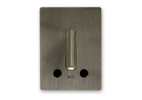  Sieninis šviestuvas MANAT NICKEL
